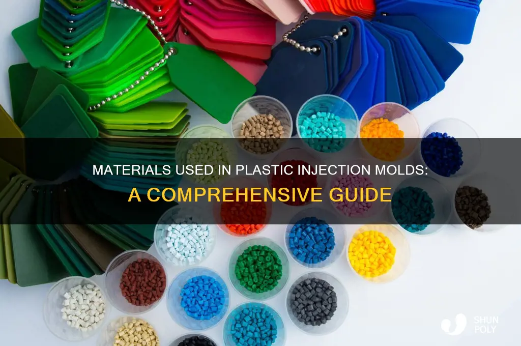 what are plastic injection molds made of