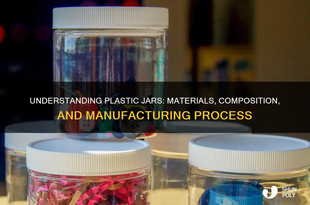 what are plastic jars made of