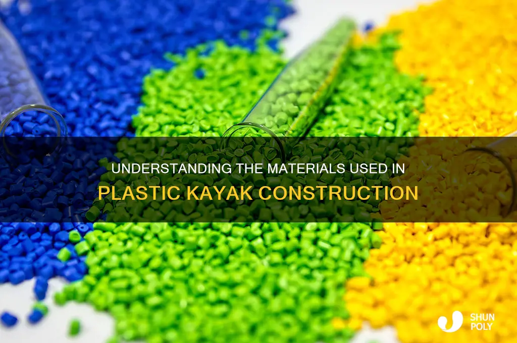 what are plastic kayaks made of