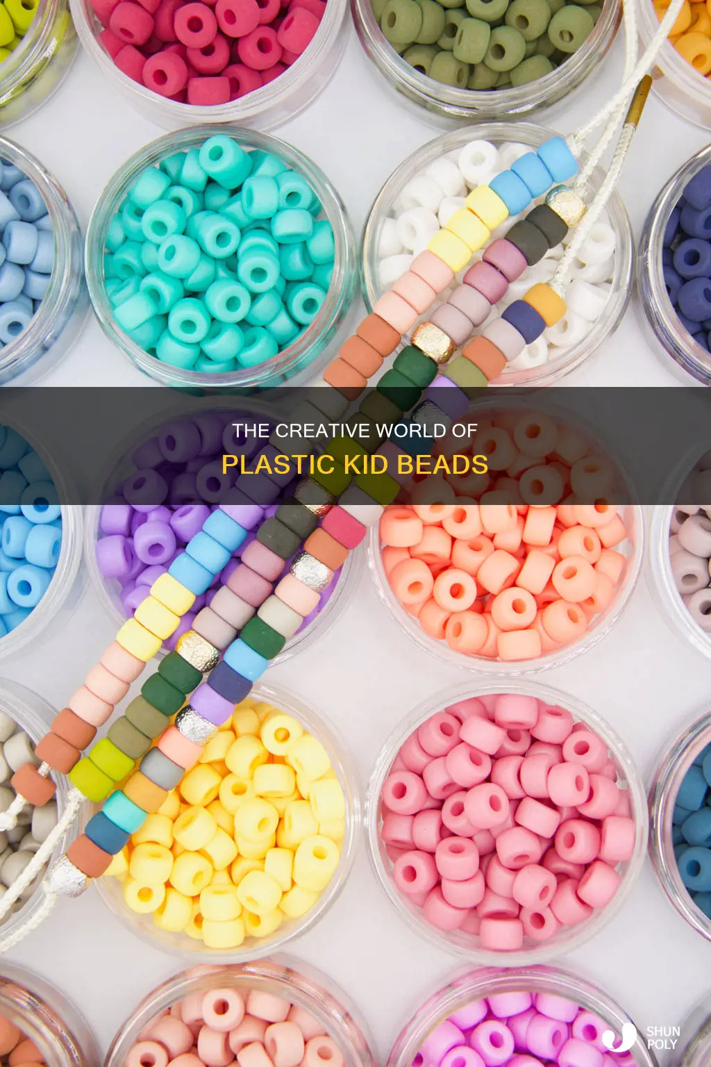 what are plastic kid beads called