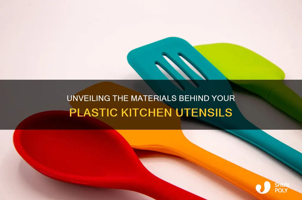 what are plastic kitchen utensils made of
