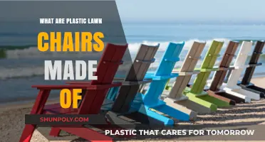 Unveiling the Materials Behind Your Durable Plastic Lawn Chairs