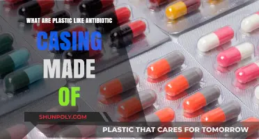 Unveiling the Materials Behind Plastic-Like Antibiotic Capsule Casings