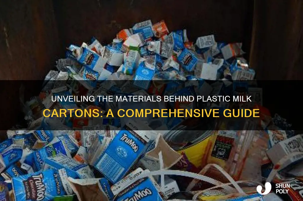 what are plastic milk cartons made of