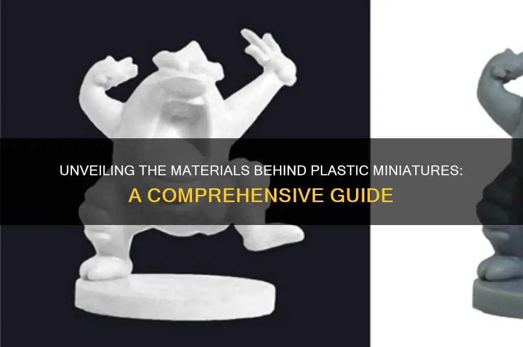 what are plastic miniatures made of