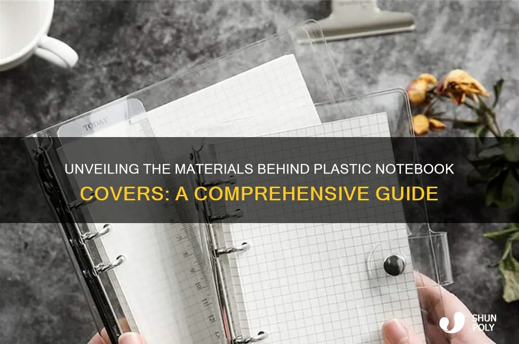what are plastic notebook covers made of