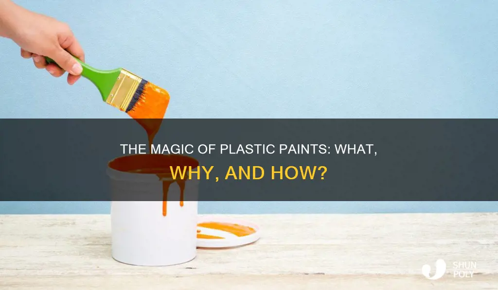 what are plastic paints