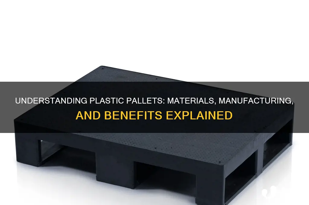 what are plastic pallets made from