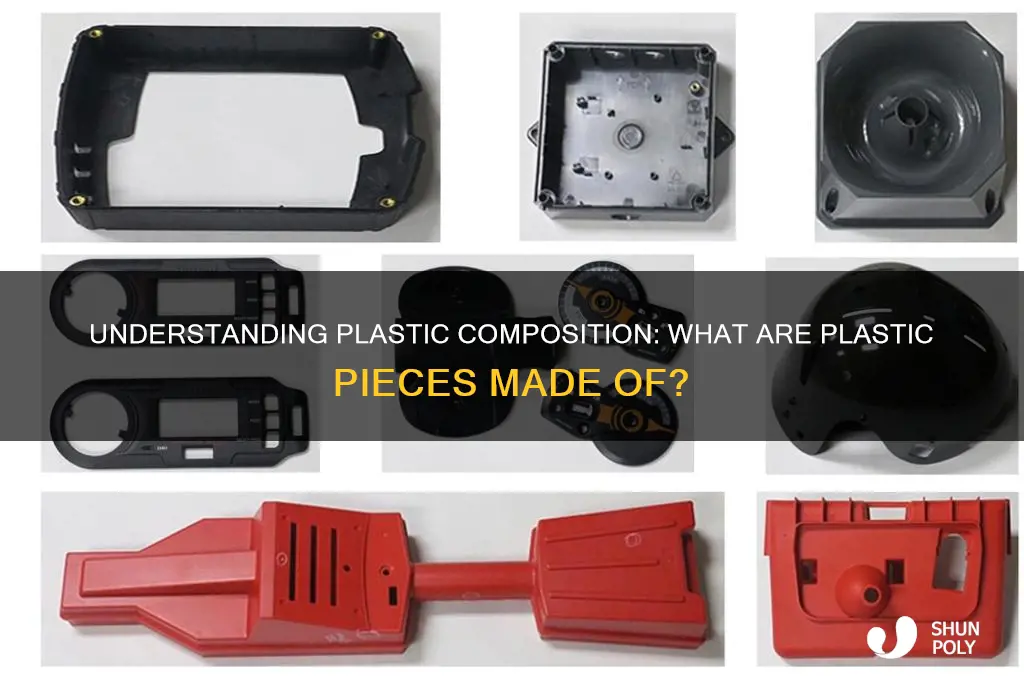 what are plastic pieces made of