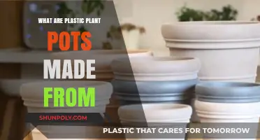 Unveiling the Materials Behind Plastic Plant Pots: A Comprehensive Guide