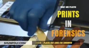 Plastic Prints: Uncovering Forensics' Hidden Clues