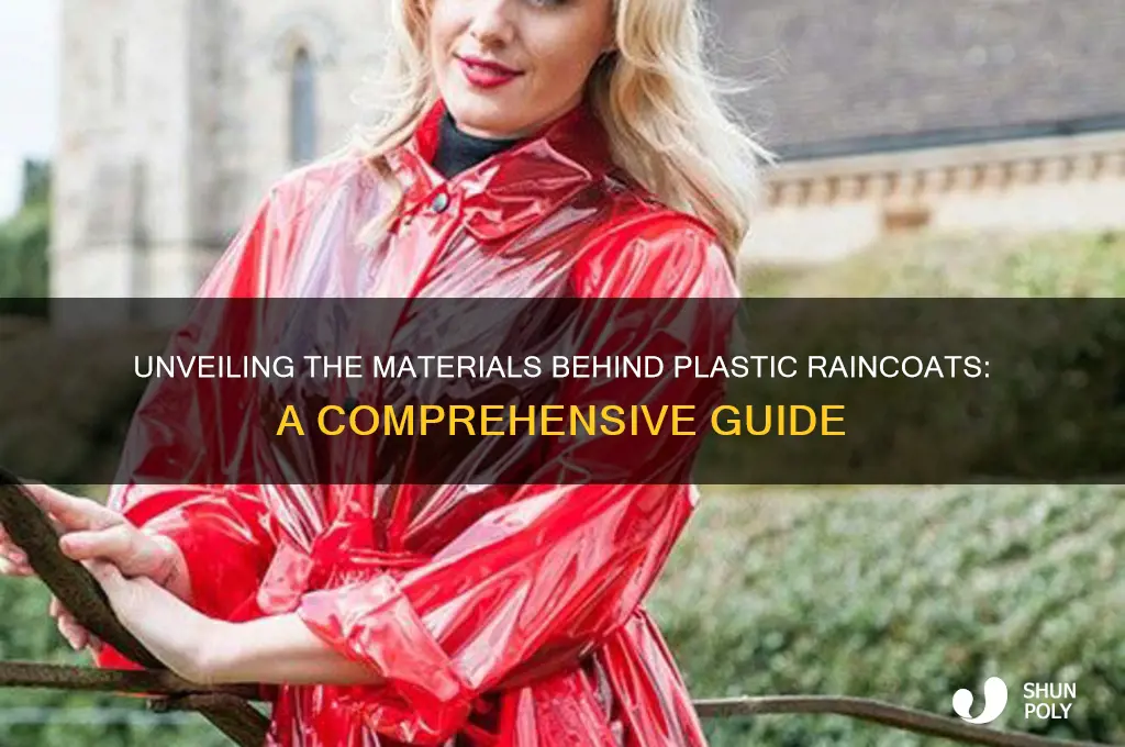 what are plastic raincoats made of