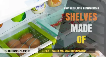 What Materials Are Used to Make Plastic Refrigerator Shelves?