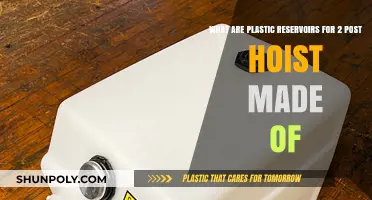Understanding Plastic Reservoir Materials for 2-Post Hoist Systems
