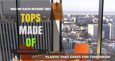 Discover the Materials Behind Durable Plastic Restaurant Table Tops