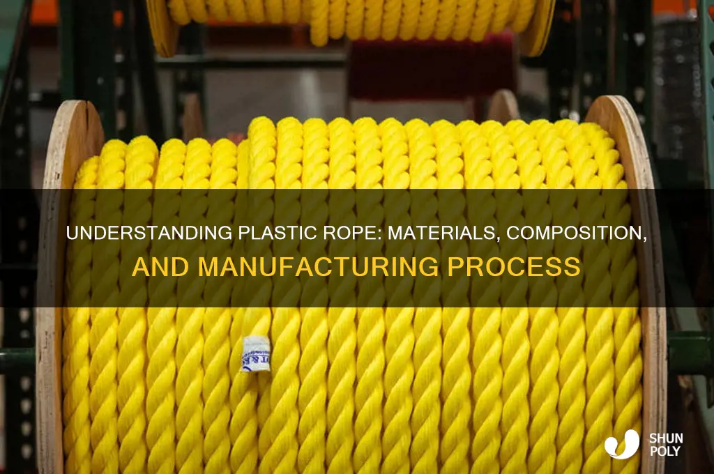 what are plastic rope made of