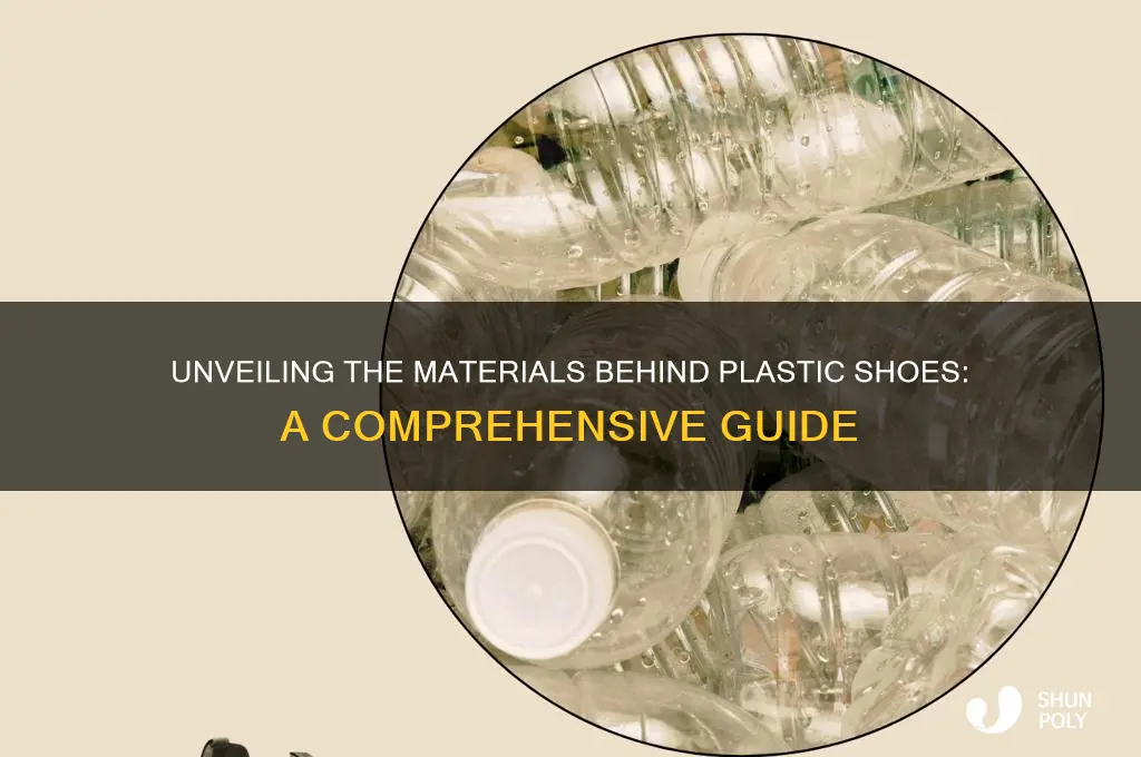 what are plastic shoes made of