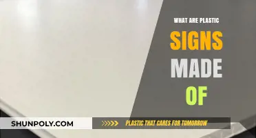 Understanding Plastic Signs: Materials, Composition, and Manufacturing Process