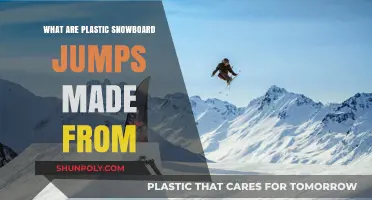 Materials Behind Plastic Snowboard Jumps: A Comprehensive Guide