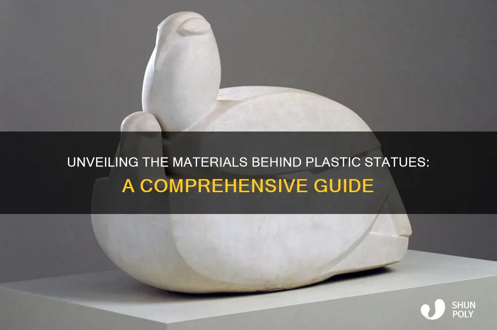 what are plastic statues made of