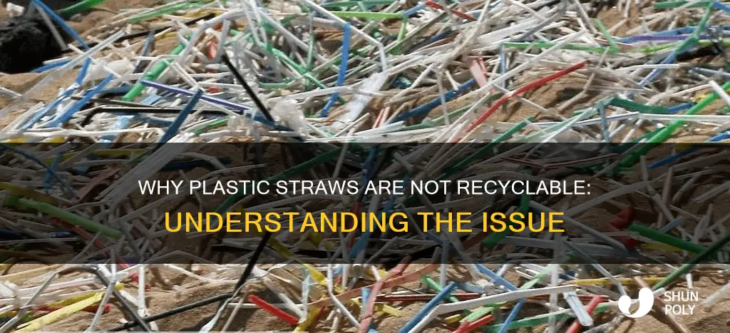 what are plastic straws not recyclable