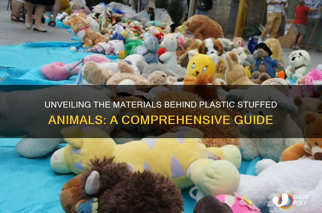 what are plastic stuffed animals made of