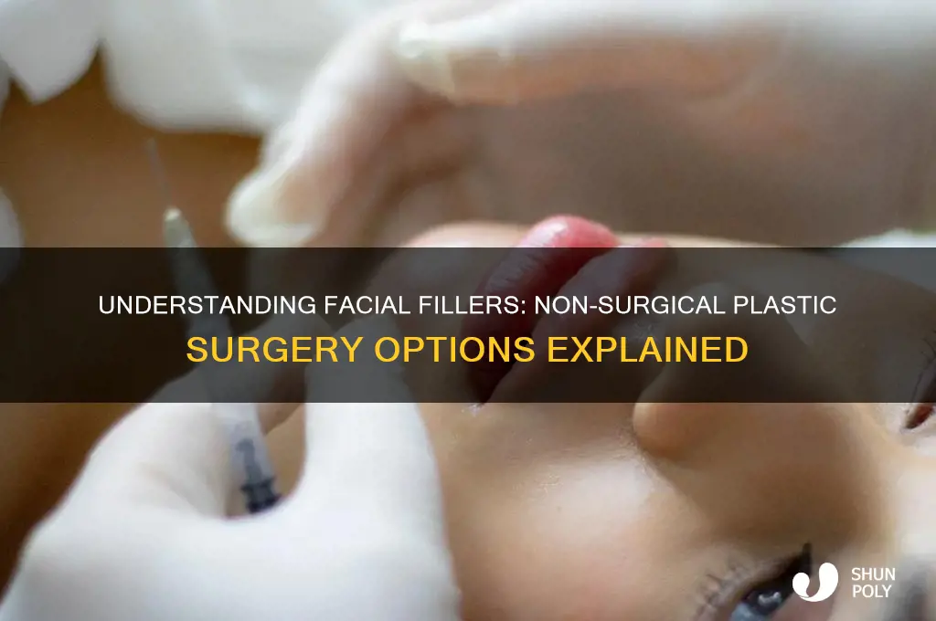 what are plastic surgery face fillers