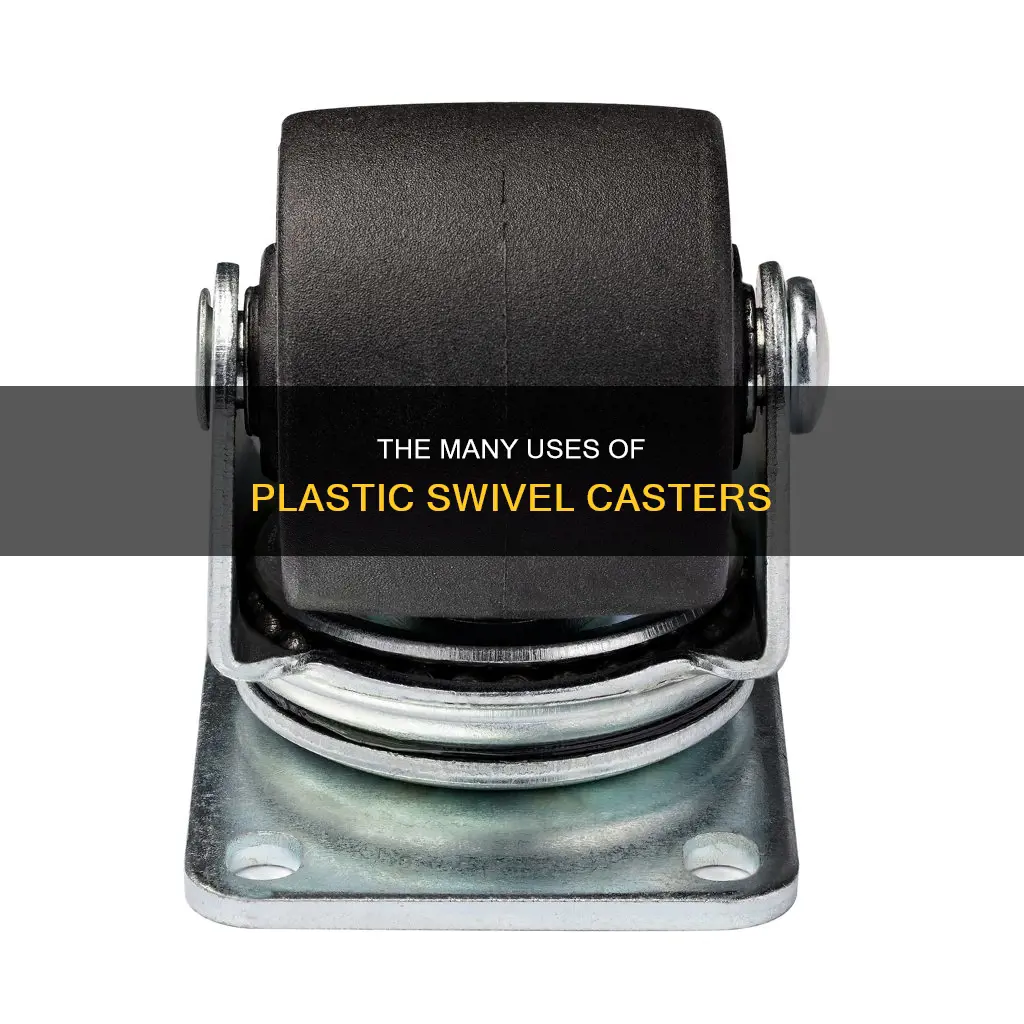 what are plastic swivel casters for