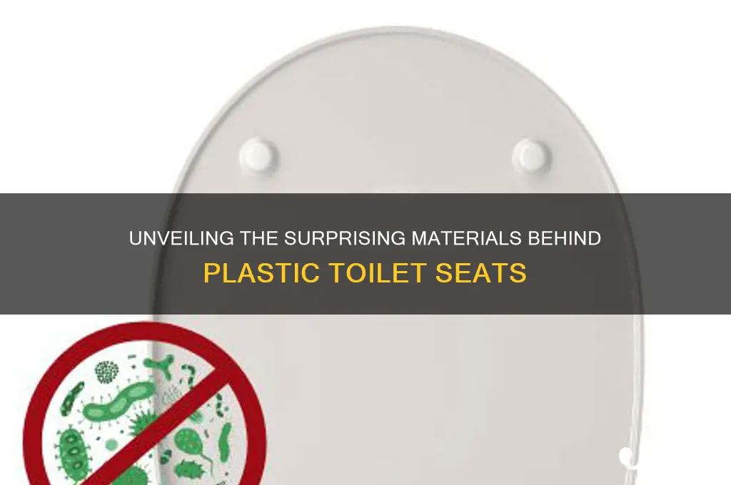 what are plastic toilet seats made of