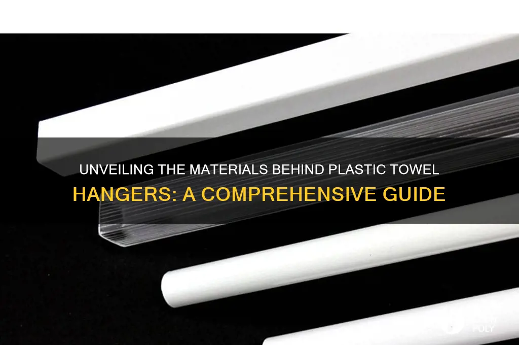 what are plastic towel hanger made of