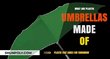 Unveiling the Materials Behind Plastic Umbrellas: A Comprehensive Guide