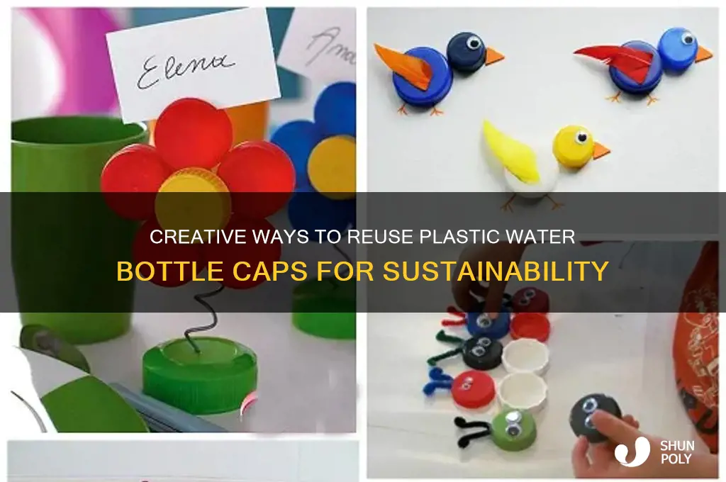 what are plastic water bottle caps saved for