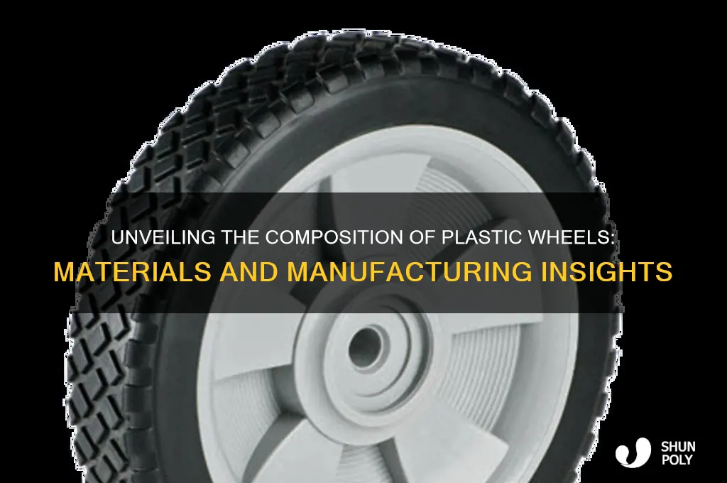 what are plastic wheels made of