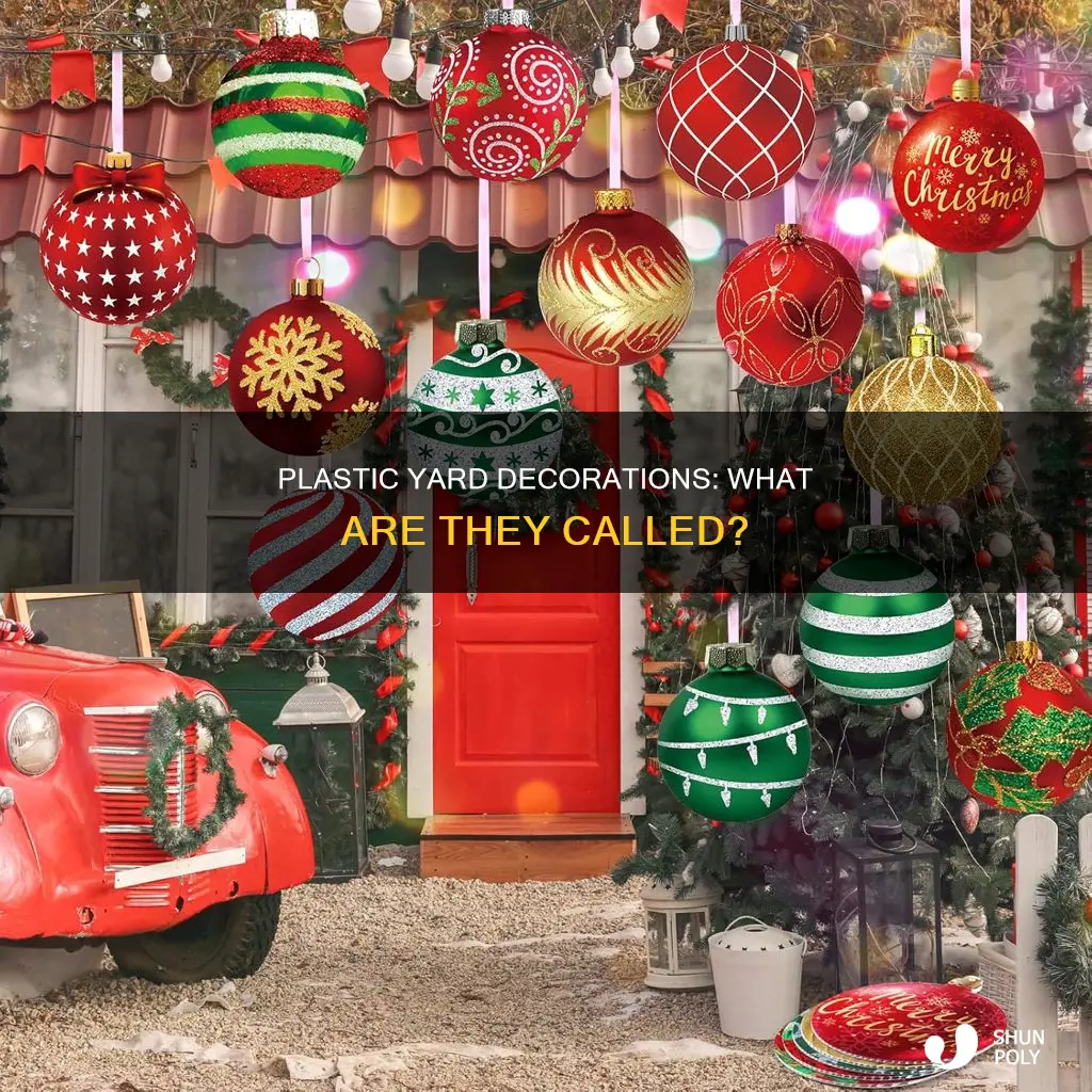 what are plastic yard decorations called