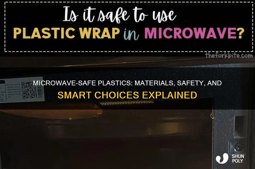 what are plastics for micro wave safe made of