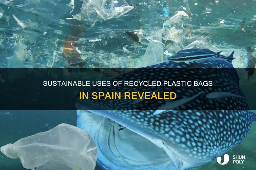 what are recycled plastic bags used for in spain