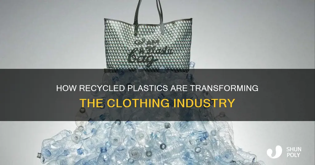 what are recycled plastics in clothing