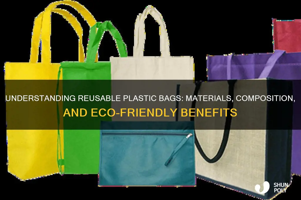 what are reusable plastic bags made of
