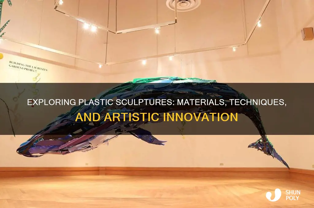 what are sculptures made of plastic