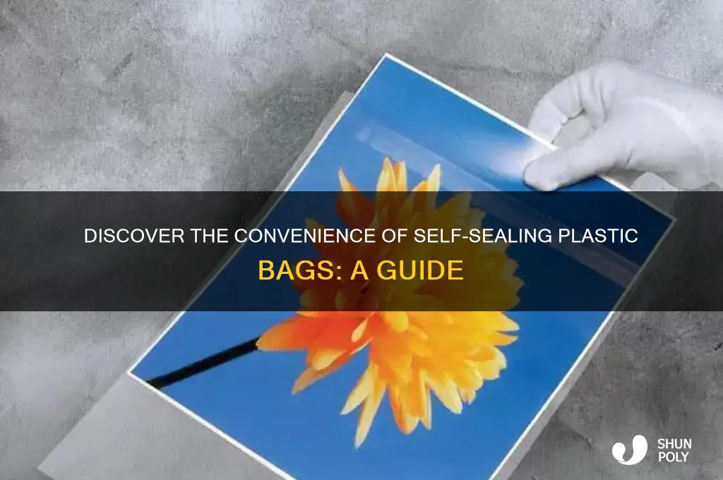 what are self sealing plastic bags