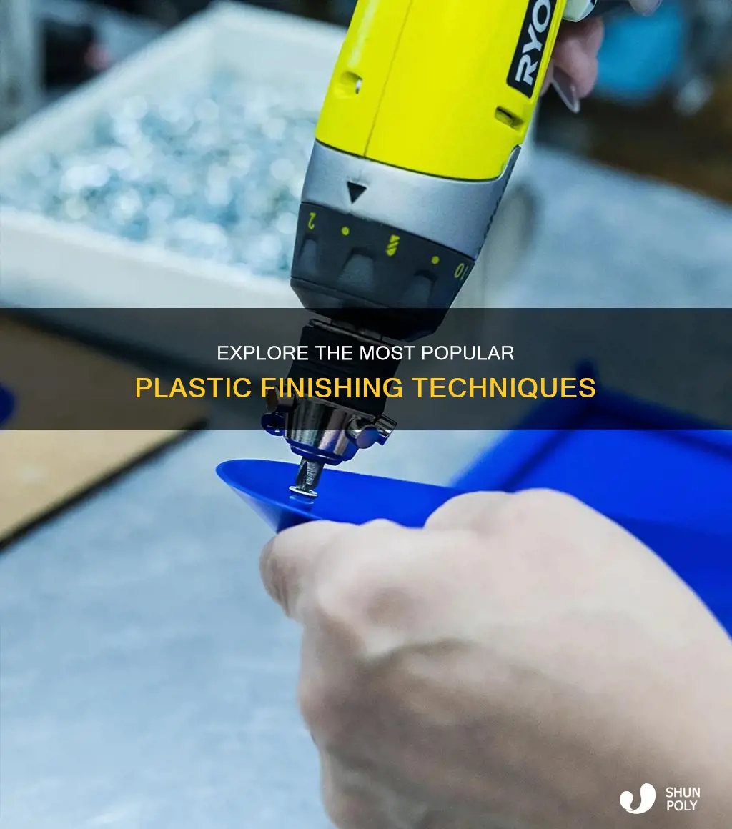 what are some common plastic finishing