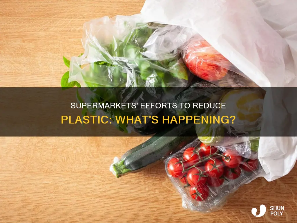 what are supermarkets doing about plastic
