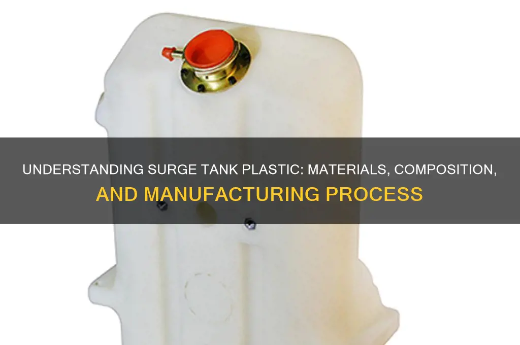what are surge tank plastic made of