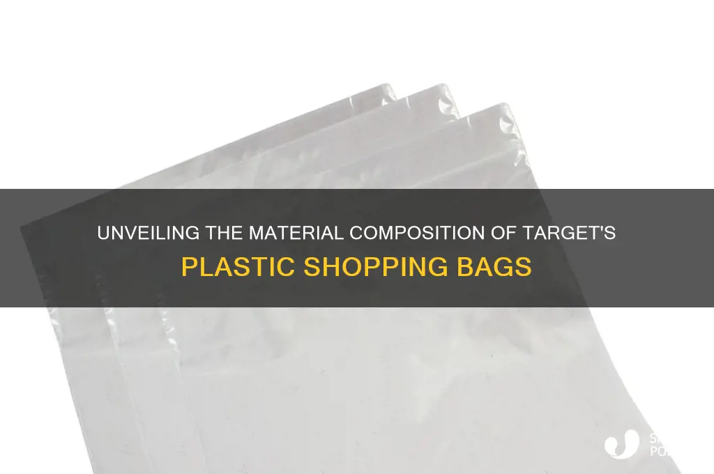 what are target plastic bags made of