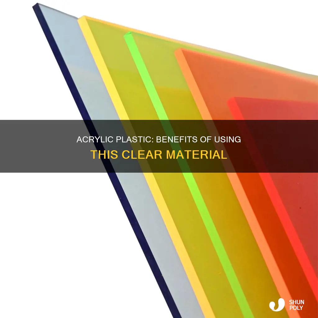 what are the advantages of acrylic plastic