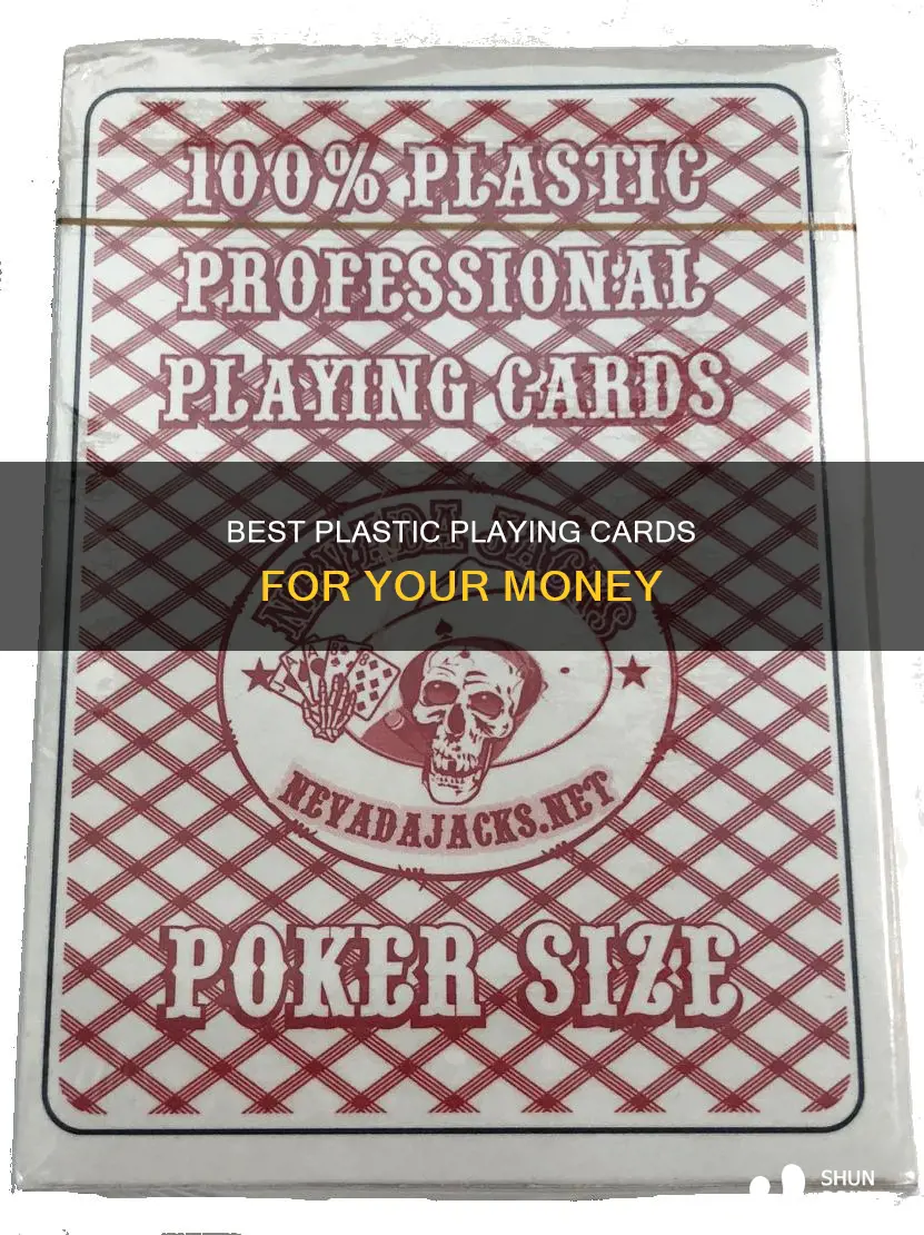 what are the best palying cards plastic