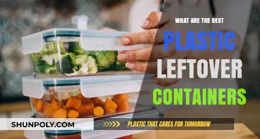 Leftover Storage: Best Plastic Containers
