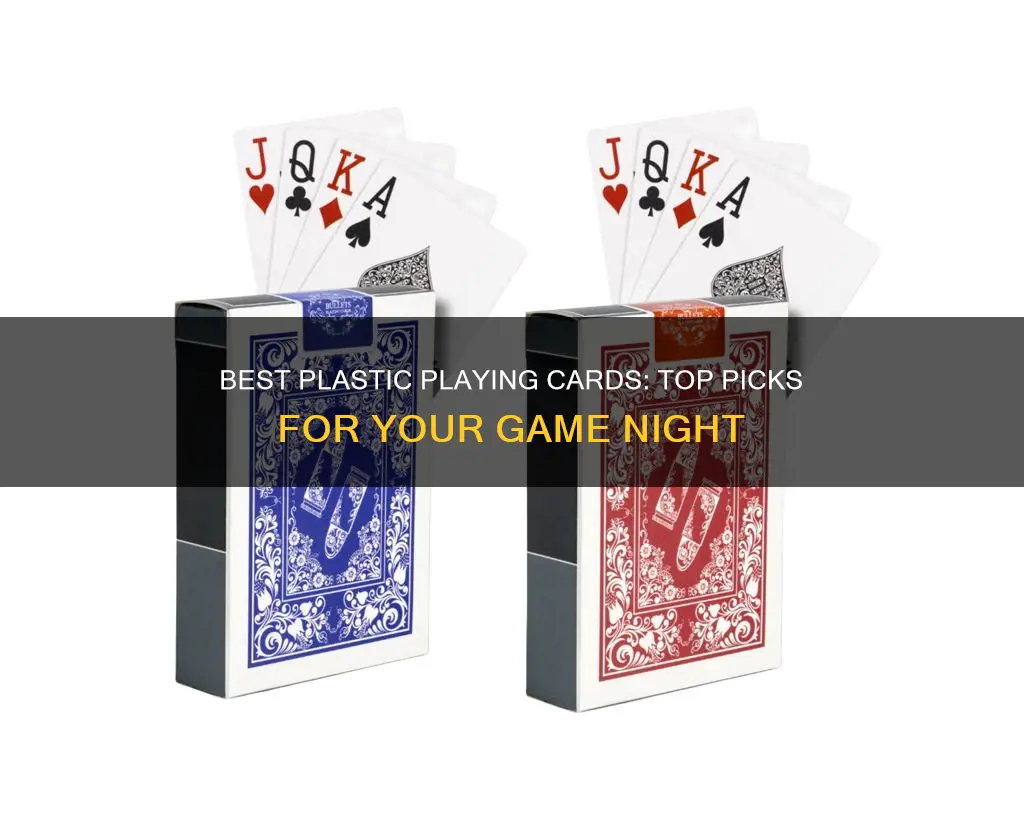 what are the best plastic playing cards