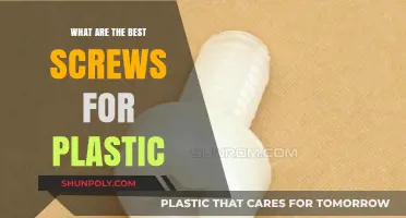 Choosing the Right Screws: Securing Plastic Perfectly