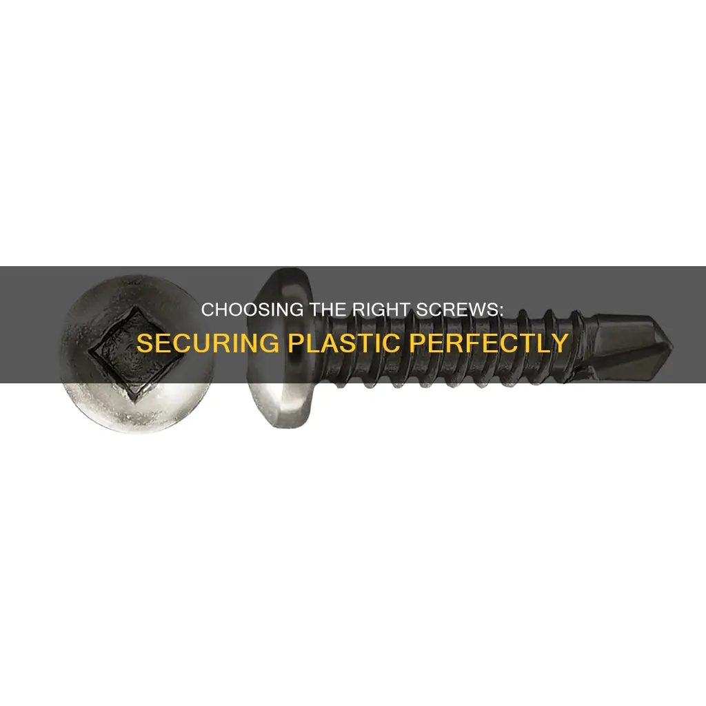 what are the best screws for plastic